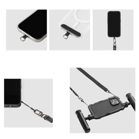 SmallRig 5300 FilMov - pasek na ramię do smartfona, opcje użycia